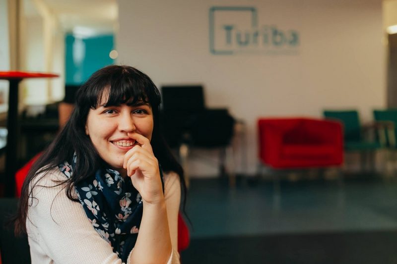 Biznesa augstskolas “Turība” Biznesa inkubatora programmas “Mentorklase” idejas līdzautore Terēze Riekstiņa.
