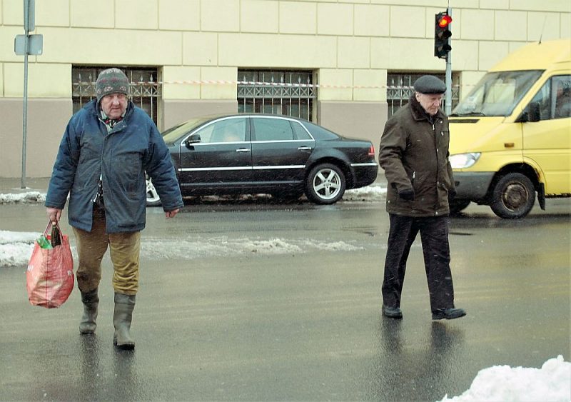 Gogoļa un Gaiziņa ielas krustojumā.