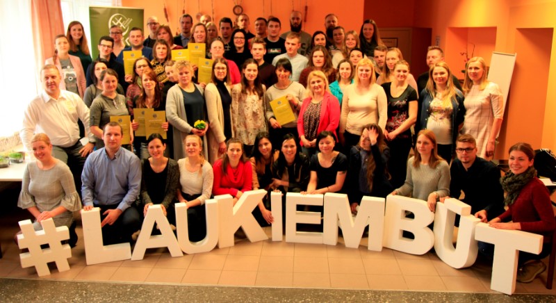 Konkursa dalībnieki.