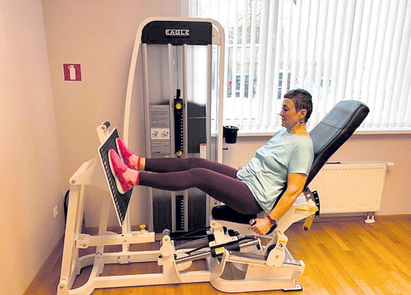 Spēka treniņi onkoloģiskajiem pacientiem uzlabo dzīves kvalitāti par 25%, bet par 20% vairo muskuļu spēku un mazina nogurumu. Pozitīvas izmaiņas pašsajūtā novērojusi arī paciente Dace (attēlā).