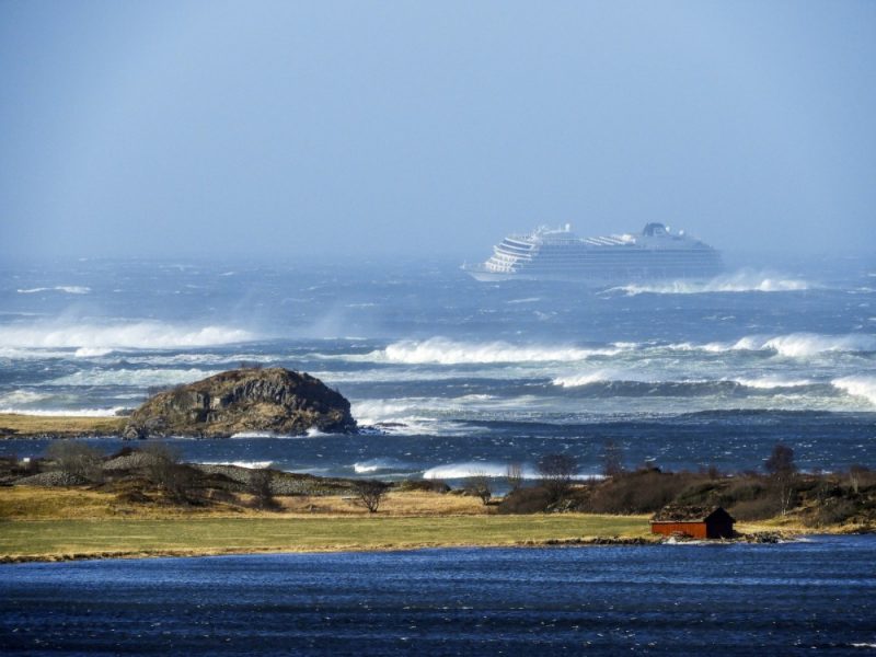 “Viking Sky” kruīza kuģis.