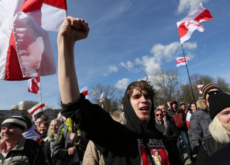 Protests Baltkrievijā, 24.03.2019.