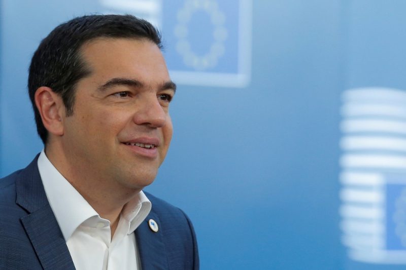 Grieķijas premjerministrs Aleksis Ciprs.