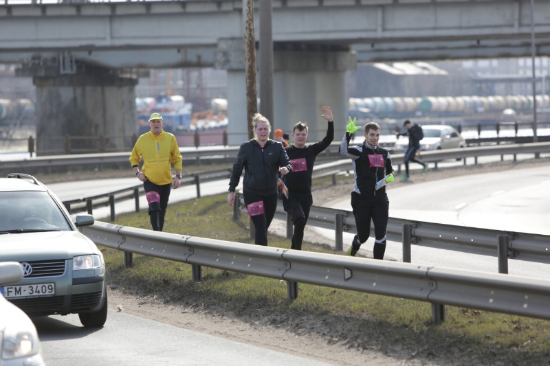 Rīgas rogaininga dalībnieki.
