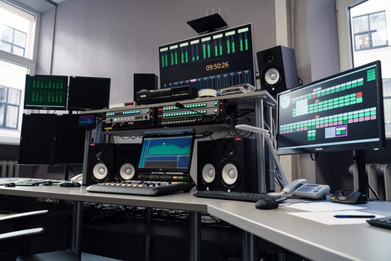 Latvijas Radio modernizēts Signālu vadības centrs.