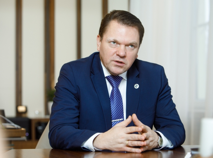 VAS “Latvijas dzelzceļš” valdes priekšsēdētājs Edvīns Bērziņš.