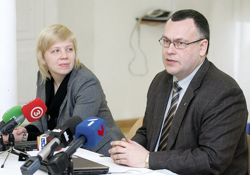 Kristīne Bērziņa un Arnis Cimdars