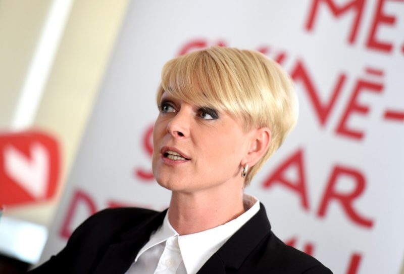 Vakcinācijas biroja vadītāja Eva Juhņēviča.