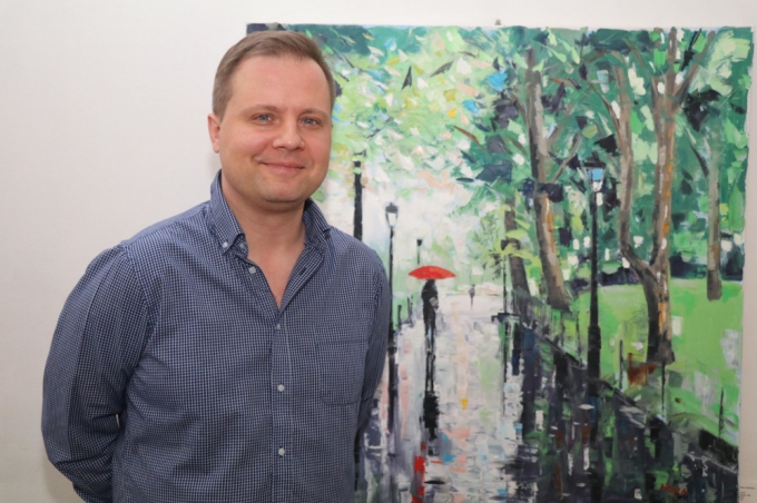 “Valtera restorāna” īpašnieks, biznesa augstskolas “Turība” absolvents Valters Zirdziņš.