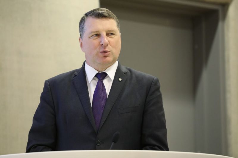 Valsts prezidents Raimonds Vējonis