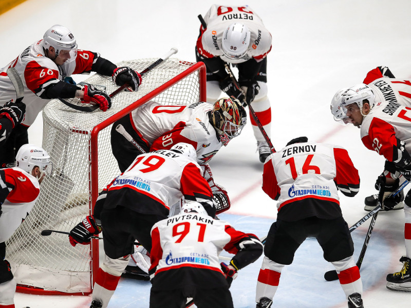 Omskas “Avangard” hokejisti