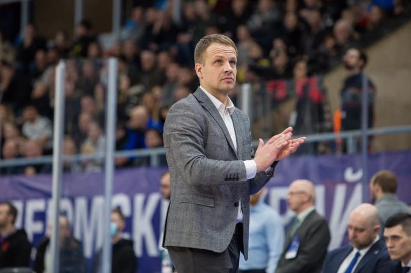 “VEF Rīga” galvenais treneris Jānis Gailītis.