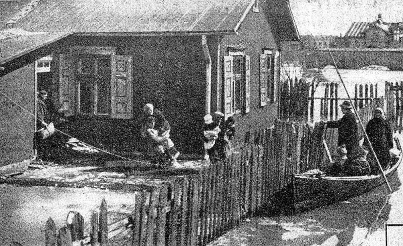 Applūdusī Kundziņsala.