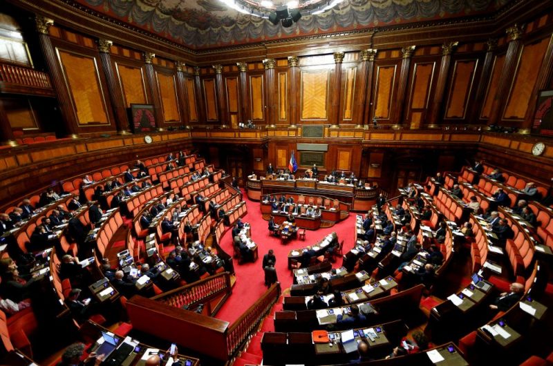 Itālijas parlaments.