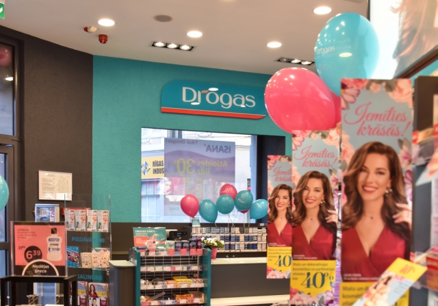 “Drogas” veikals.