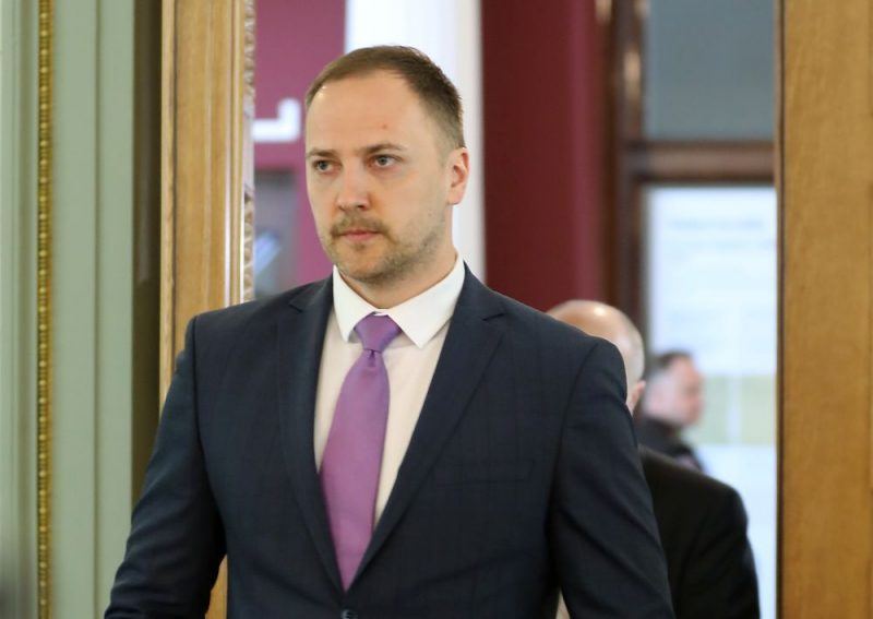 Iekšlietu ministrs Sandis Ģirģens.