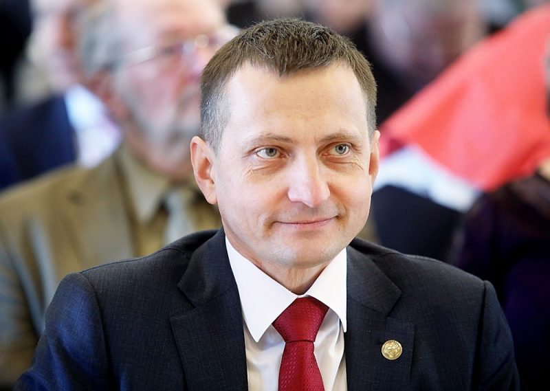 Latvijas Zemnieku savienības priekšsēdis Armands Krauze