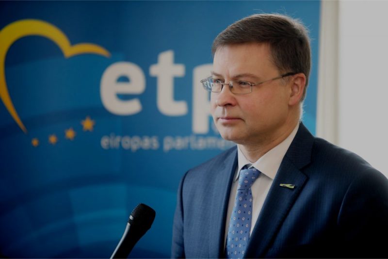 Valdis Dombrovskis.
