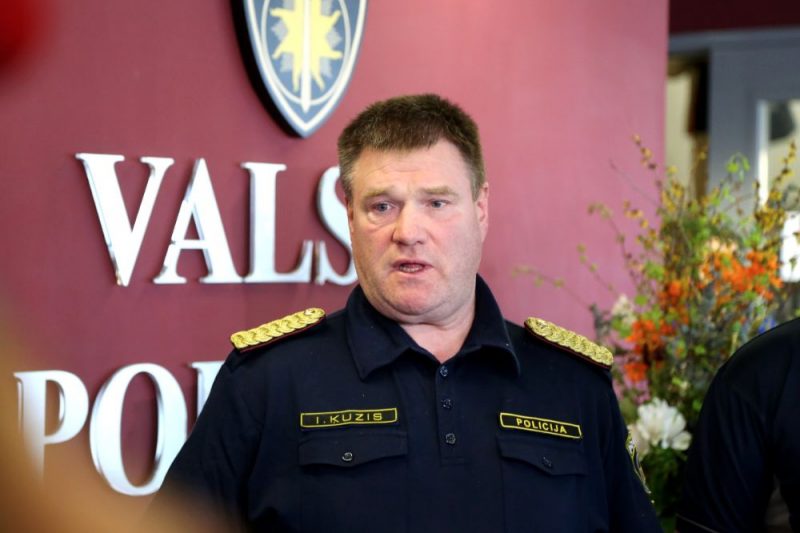 Valsts policijas priekšnieks Ints Ķuzis