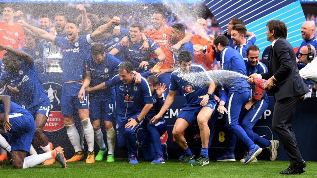 FA kausa 2018.gada ieguvēji Londonas “Chelsea”.