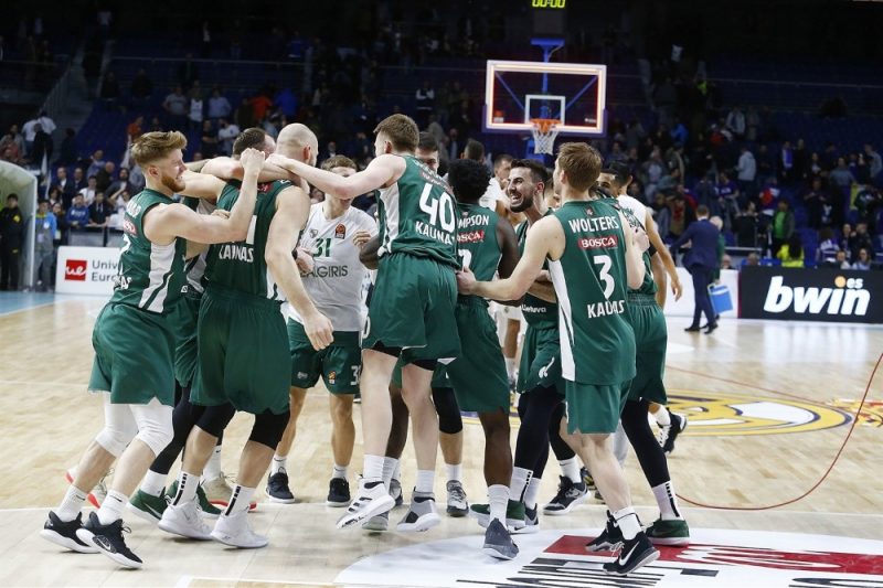 Kauņas “Žalgiris” basketbolisti.