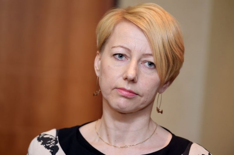 Valsts vides dienesta ģenerāldirektore Elita Baklāne-Ansberga.