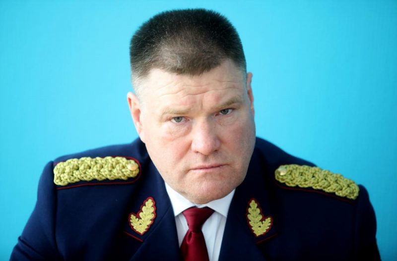 Valsts policijas priekšnieks Ints Ķuzis piedalās preses konferencē, kurā informē par satiksmes atjaunošanas iespējām uz Augusta Deglava ielas satiksmes pārvada.
