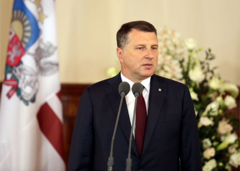 Valsts prezidents Raimonds Vējonis.