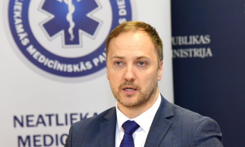 Iekšlietu ministrs Sandis Ģirģens.