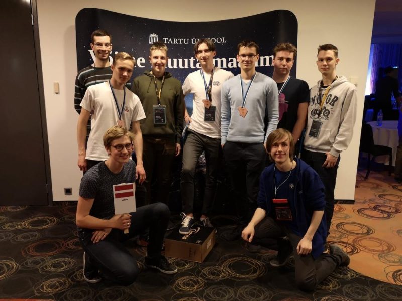 Latvijas jaunajiem programmētājiem četras bronzas medaļas Baltijas informātikas olimpiādē