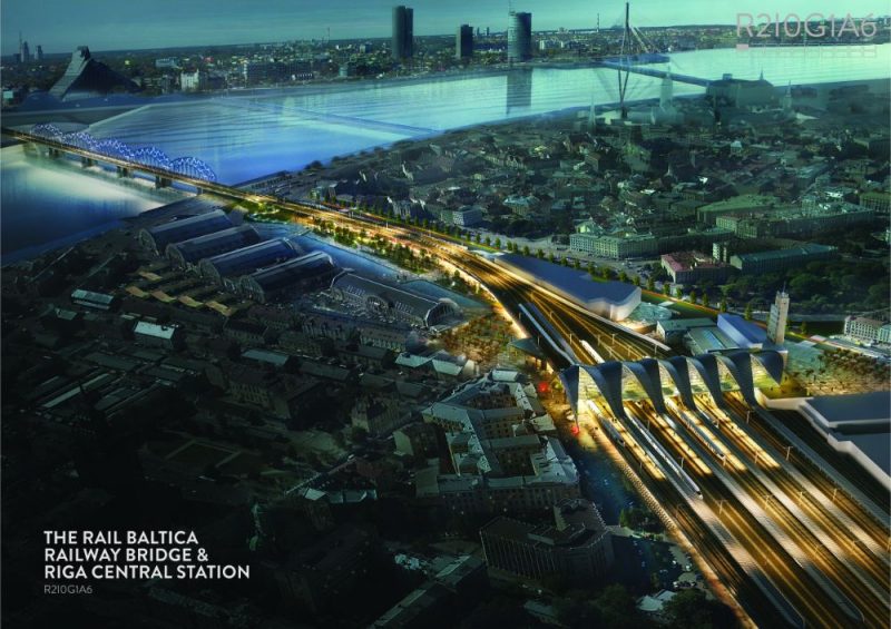 Noslēgts līgums par nozīmīgākā Rail Baltica objekta Latvijā projektēšanu un būvdarbiem.