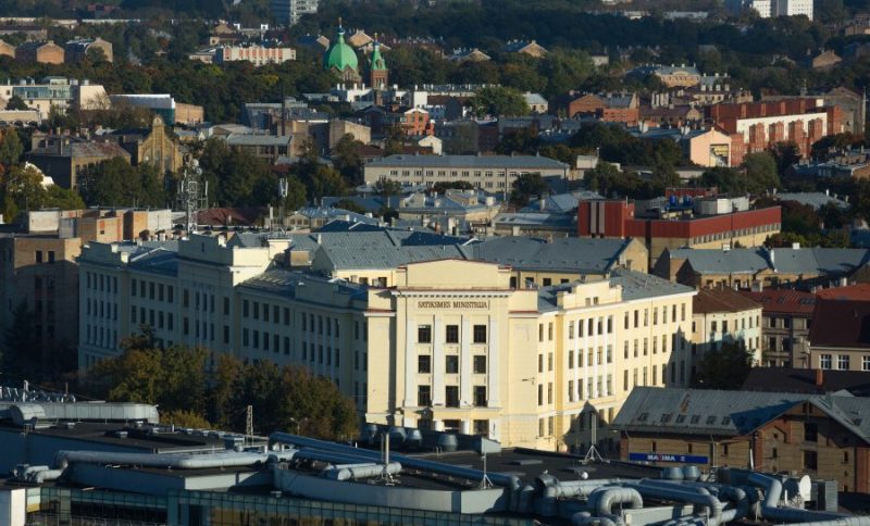 Satiksmes ministrijas ēka.