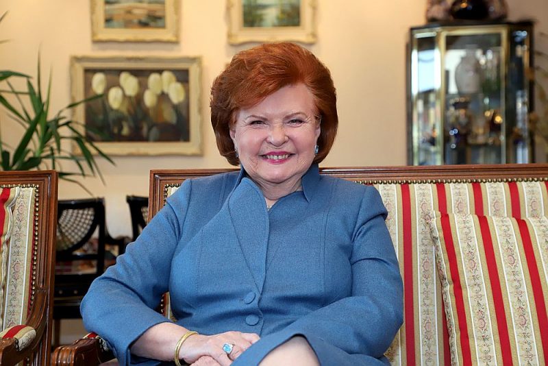 Vaira Vīķe-Freiberga.