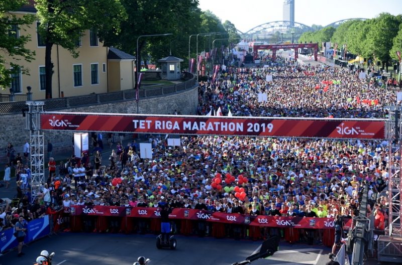 TET Rīgas maratons pirmo reizi notika zem IAAF zelta zīmes.