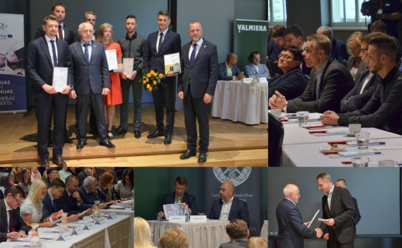 Valmierā pasniegta “Balva uzņēmējdarbībā 2019”.