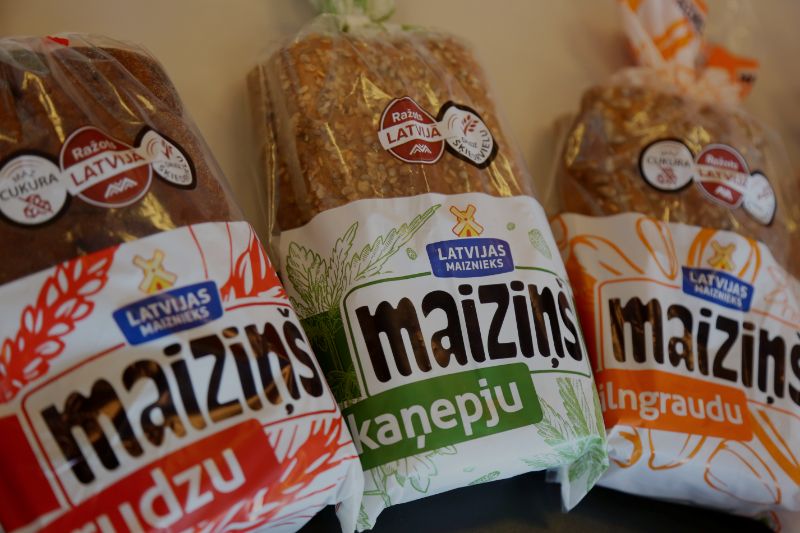“Latvijas Maiznieks” zīmola “Maiziņš” produkcija.