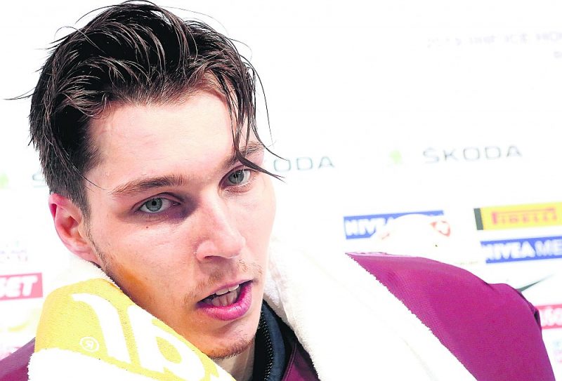 Elvis Merzļikins pasaules čempionātā Latvijas izlases vārtus sargāja četrās spēlēs, taču uzvarēt izdevās tikai vienā.