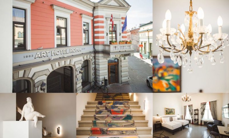 Liepājā atklāta dizaina viesnīca “ART Hotel Roma” ar pašmāju mākslinieku oriģināldarbiem.