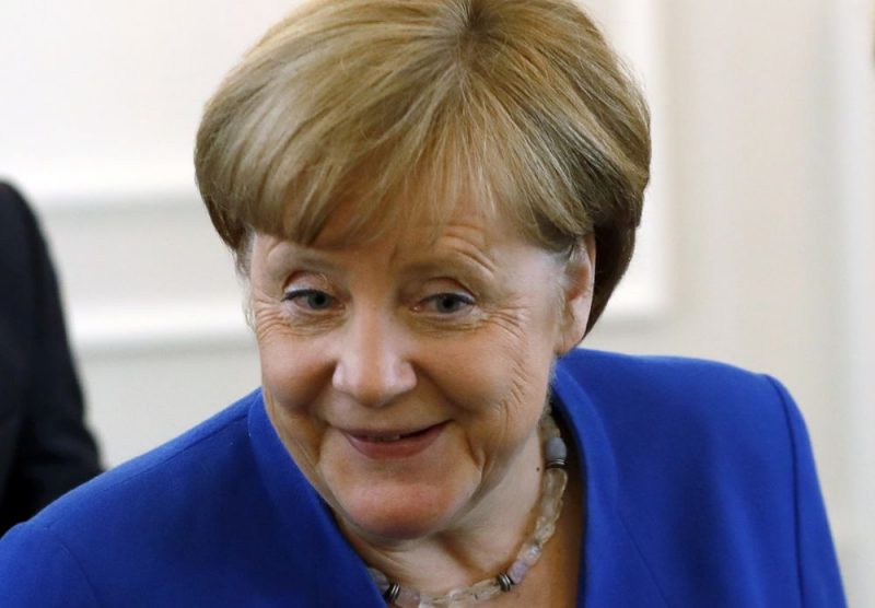 Angela Merkele.