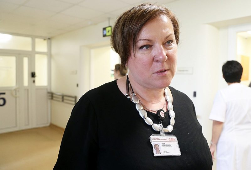 P. Stradiņa slimnīcas valdes priekšsēdētāja Ilze Kreicberga.