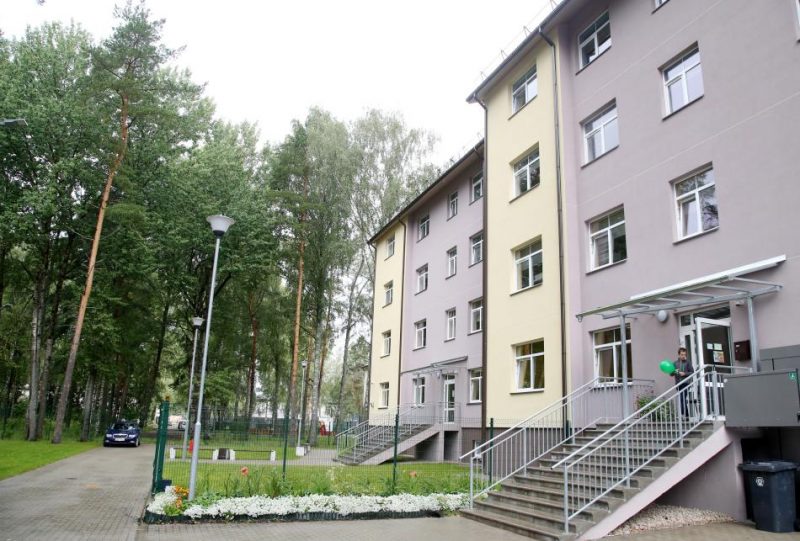 Patvēruma meklētāju izmitināšanas centrs “Mucenieki”.