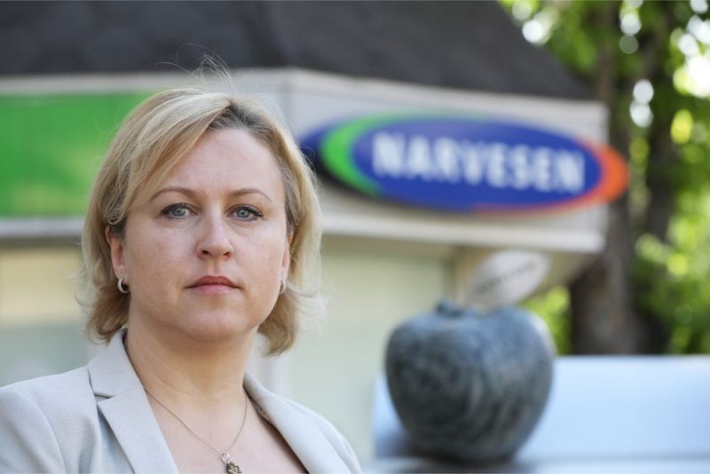 “Narvesen” valdes priekšsēdētāja Dace Dovidena.