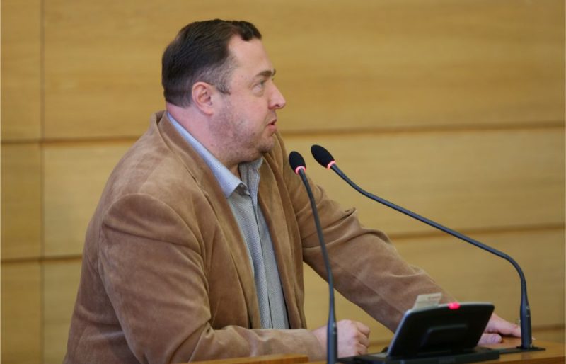 Rīgas domes deputāts Vjačeslavs Stepaņenko.