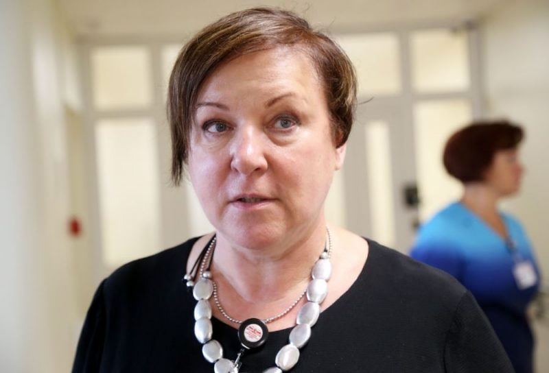 Paula Stradiņa klīniskās universitātes slimnīcas valdes priekšsēdētāja Ilze Kreicberga.
