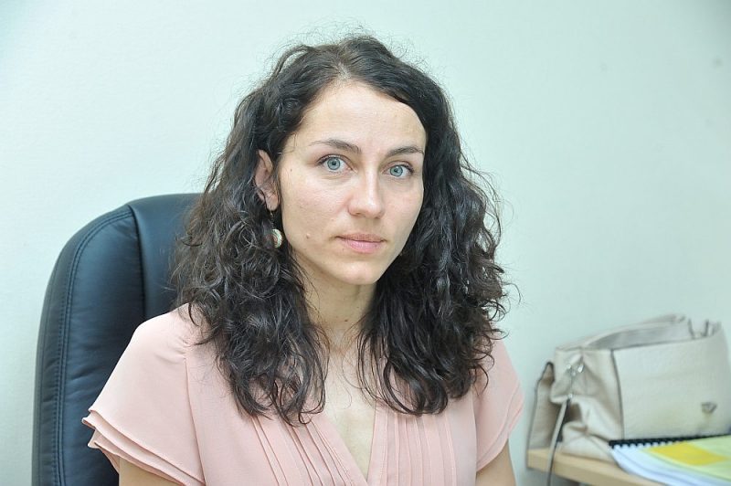 Rīgas domes Vides pārvaldes priekšniece Evija Piņķe.