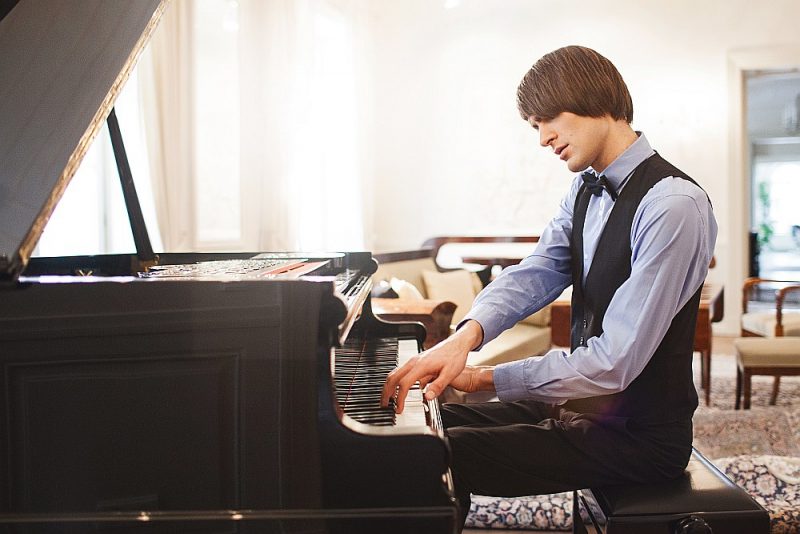 Vestarda Šimkus uzstāšanās, interpretējot Aleksandra Skrjabina skaņdarbus, izvērtās lieliska – viņš bija spožā pianistiskā formā.