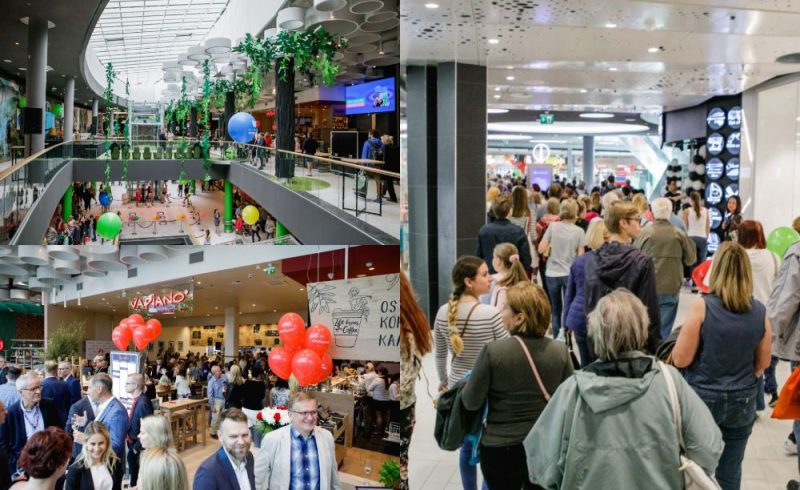 "Linstow Center Management" Tallinā atver rekonstruēto iepirkšanās un izklaides centru Ülemiste.