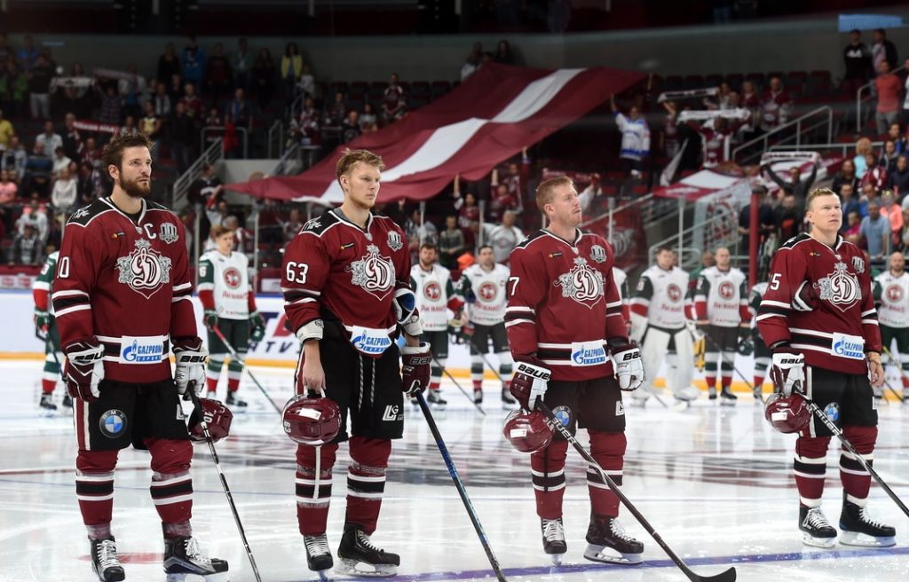 Rīgas “Dinamo” komanda.