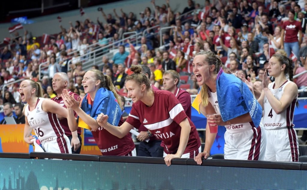 Latvijas sieviešu basketbola izlase.