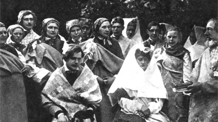Kadrs no filmas “Kāzas Nīcā”